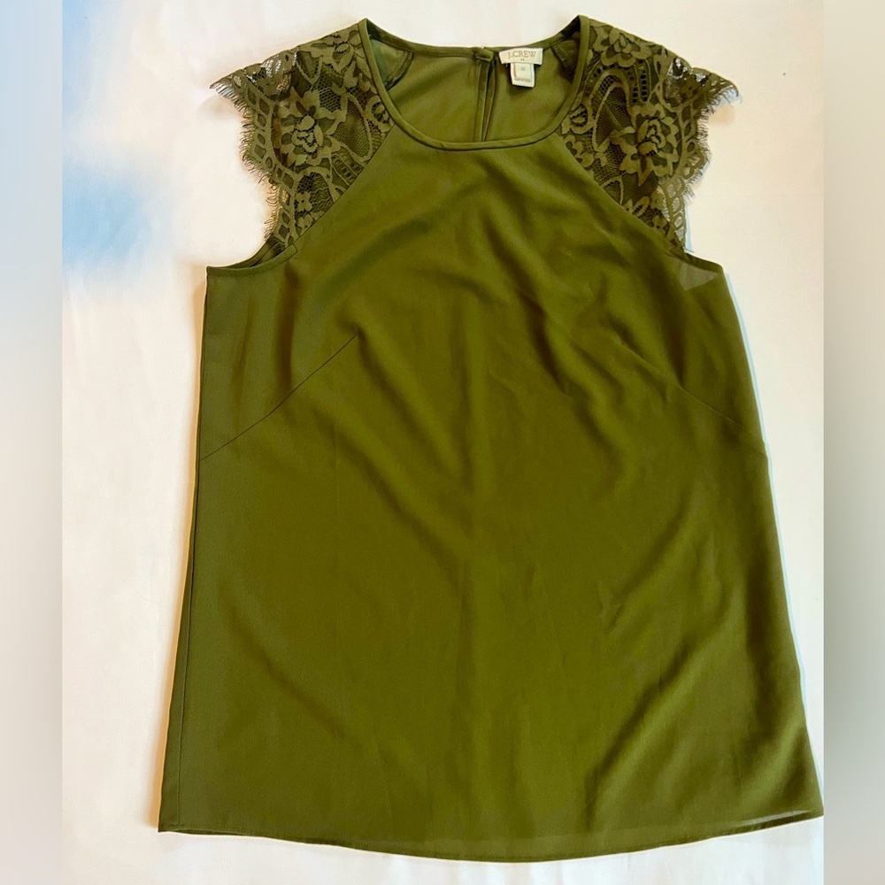 Army Green too with lace shoulders
